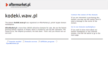 Tablet Screenshot of kodeki.waw.pl